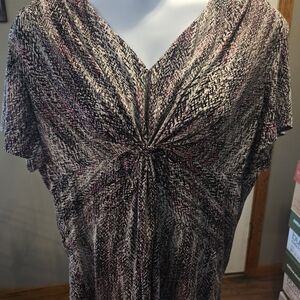 Daisy Fuentes Multicolor Blouse